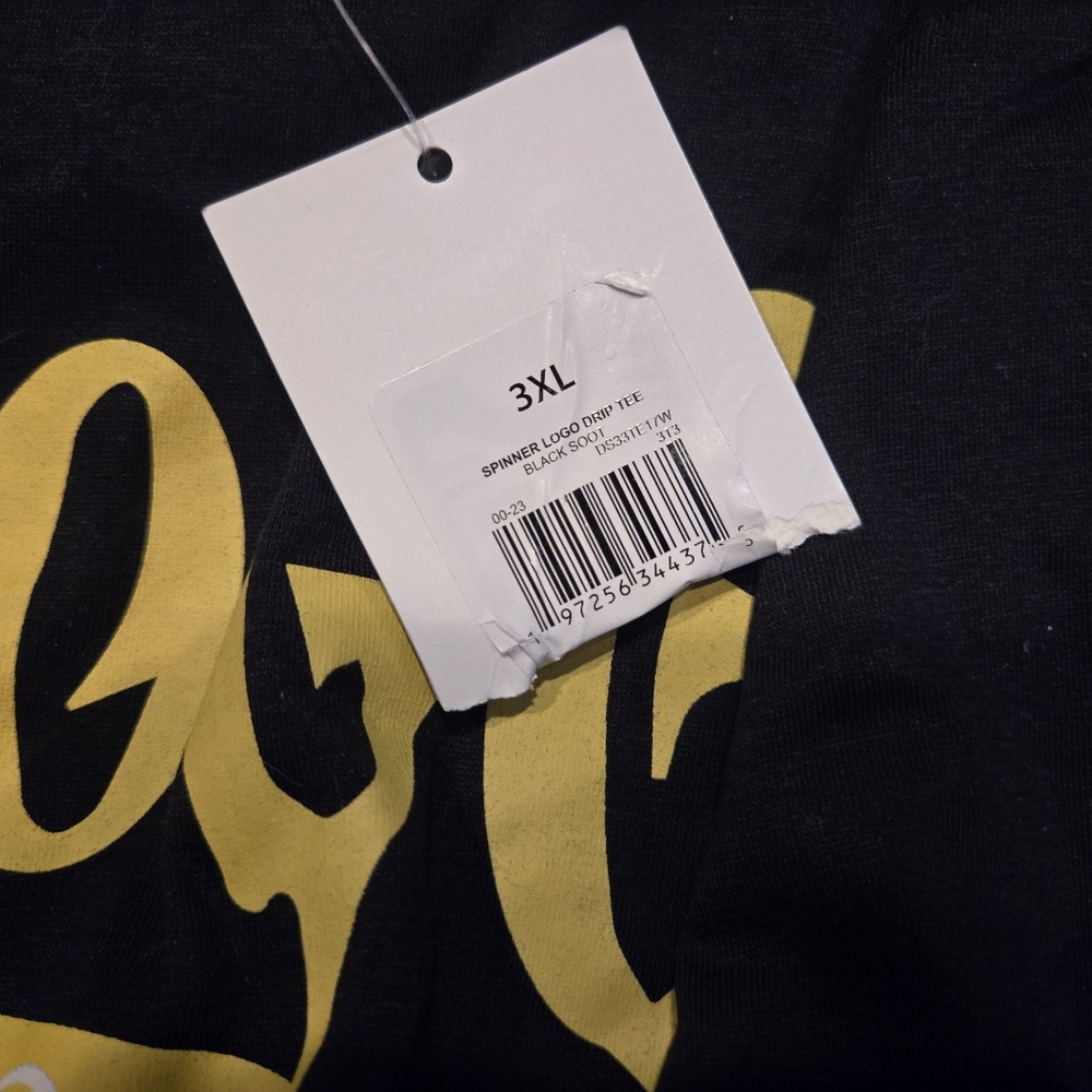 Snoop Dogg black t shirt gold blue red mens size 3X brand new with tags - Picture 5 of 7